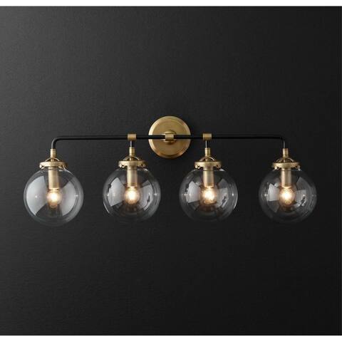 Globe Vanity Sconce, 4-Light