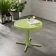 preview thumbnail 2 of 7, Retro Metal Side Table In Key Lime