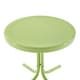 preview thumbnail 8 of 7, Retro Metal Side Table In Key Lime