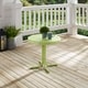 preview thumbnail 3 of 7, Retro Metal Side Table In Key Lime