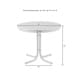 preview thumbnail 6 of 6, Retro Metal Side Table In Tourquoise
