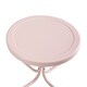 preview thumbnail 6 of 6, Retro Metal Side Table In Pink