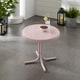 preview thumbnail 1 of 6, Retro Metal Side Table In Pink