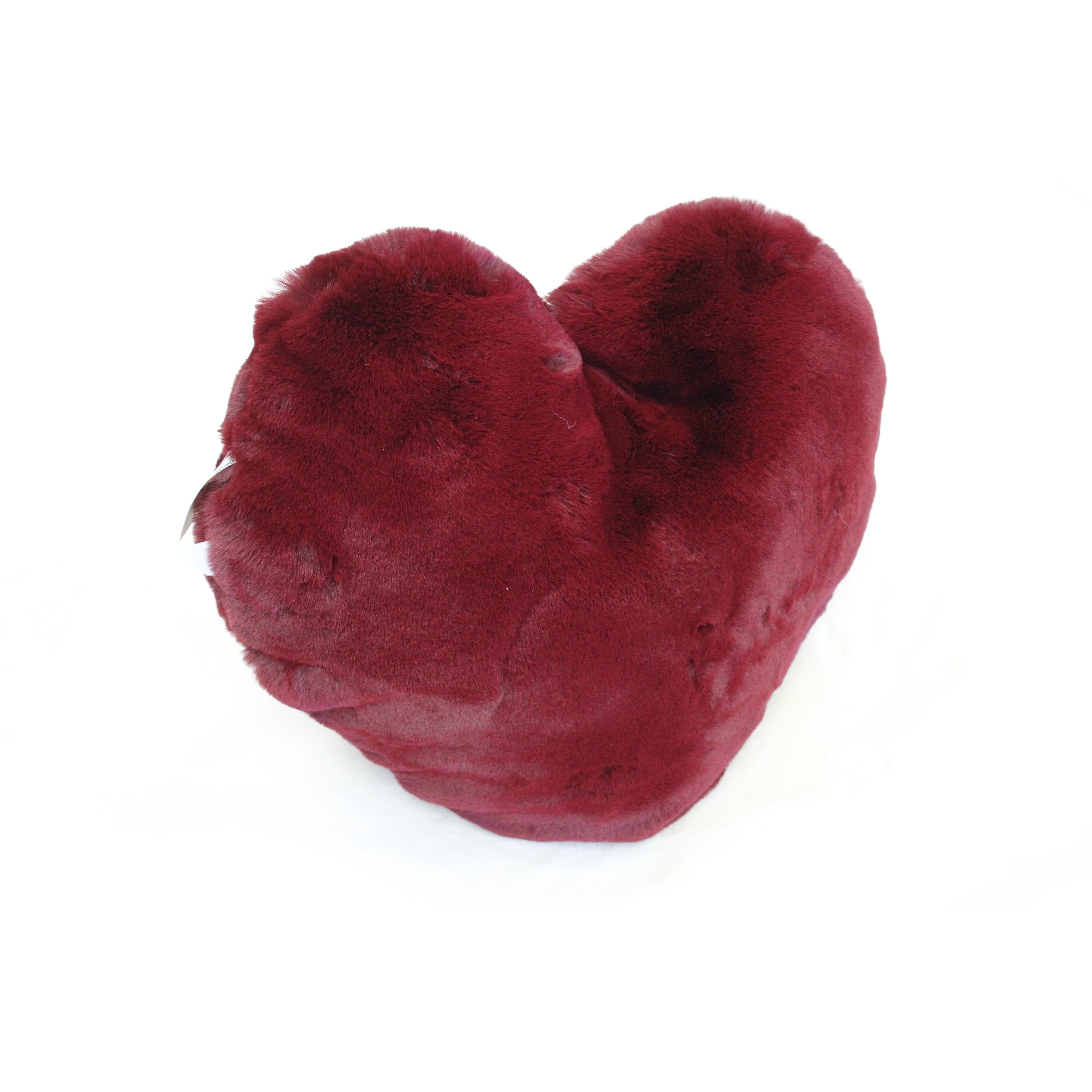 Shop Wine Heart Shaped Pillow Free Shipping Today Overstock