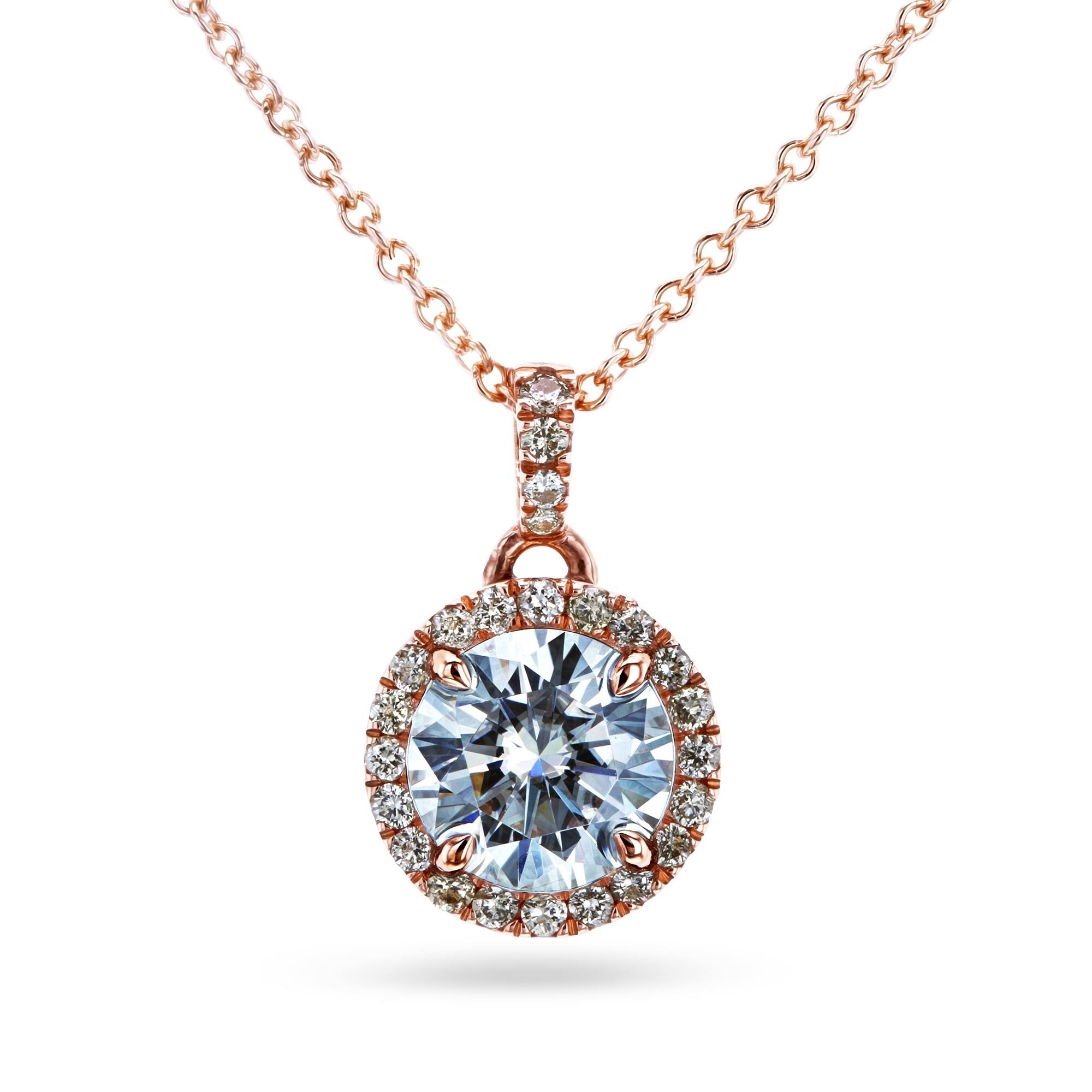 Buy Moissanite Necklaces Online at Overstock | Our Best Necklaces Deals
