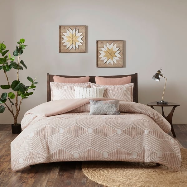 Shop The Curated Nomad Latia Cotton Jacquard Comforter Set On