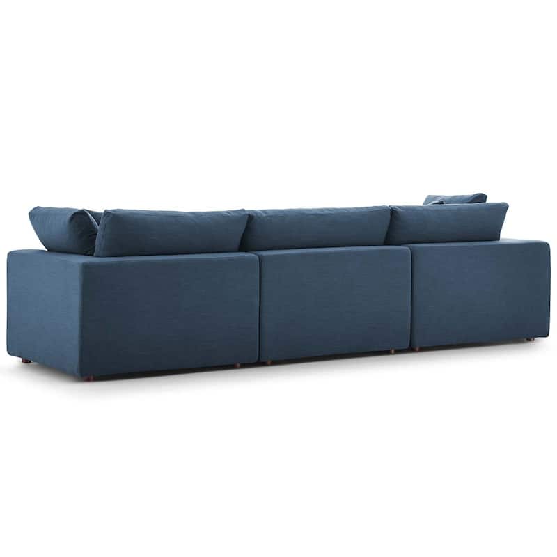 Copper Grove Hrazdan Down-filled Over-stuffed 3-piece Sectional Sofa Set