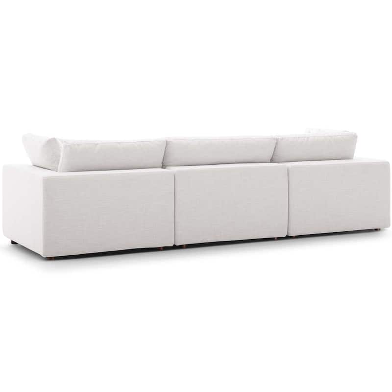 Copper Grove Hrazdan Down-filled Over-stuffed 3-piece Sectional Sofa Set
