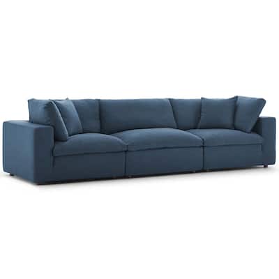 Copper Grove Hrazdan Down-filled Over-stuffed 3-piece Sectional Sofa Set