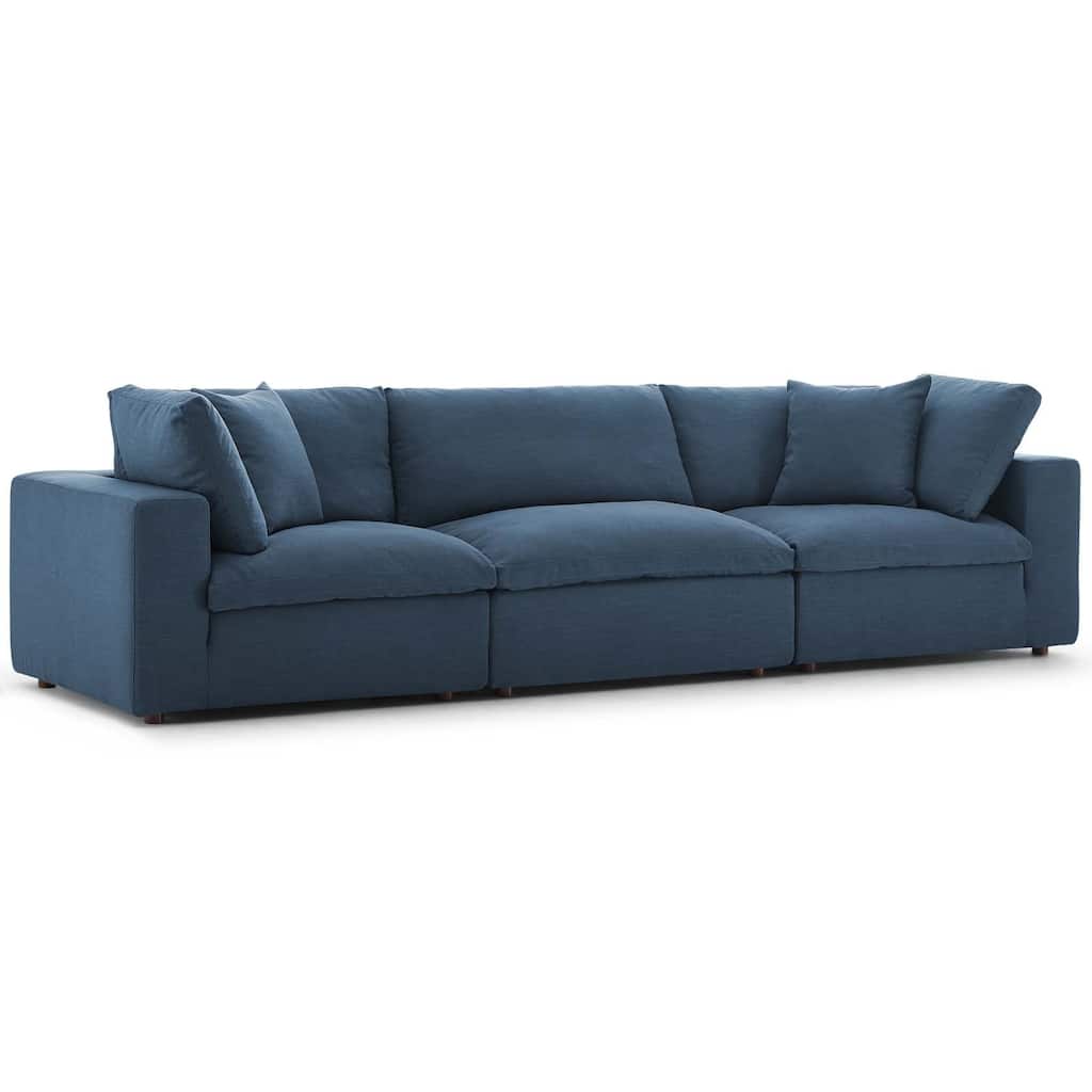 Copper Grove Hrazdan Down-filled Over-stuffed 3-piece Sectional Sofa Set