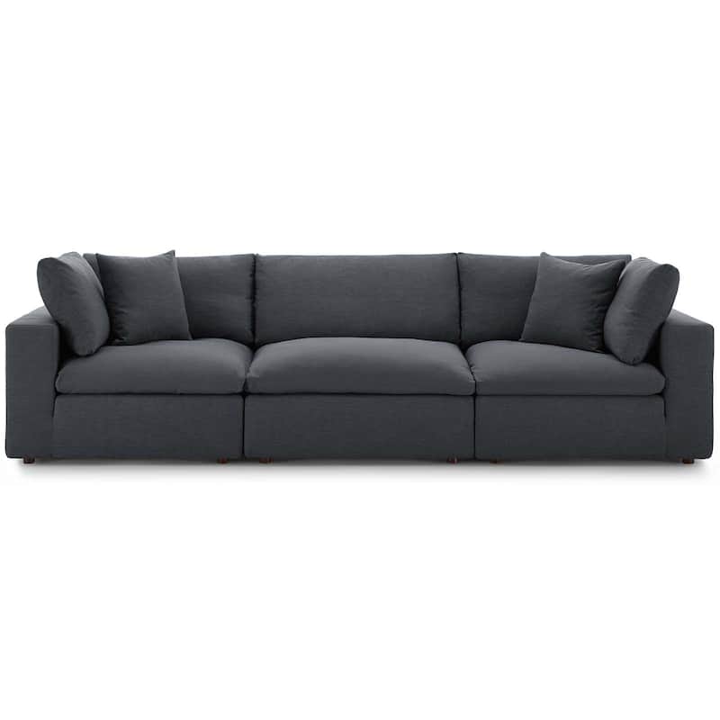 Copper Grove Hrazdan Down-filled Over-stuffed 3-piece Sectional Sofa Set
