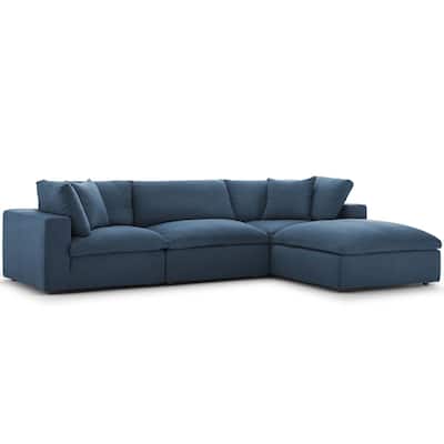 Copper Grove Hrazdan Down-filled 4-piece Sectional Sofa Set