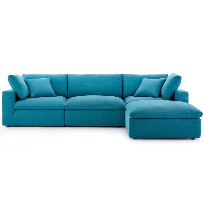 Copper Grove Hrazdan Down-filled 4-piece Sectional Sofa Set
