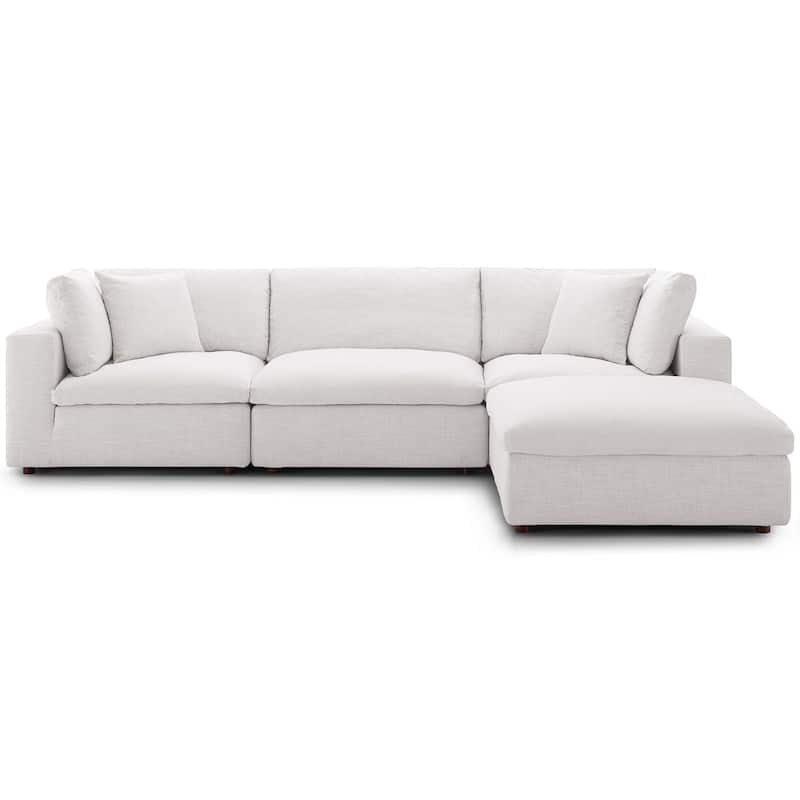 Copper Grove Hrazdan Down-filled 4-piece Sectional Sofa Set