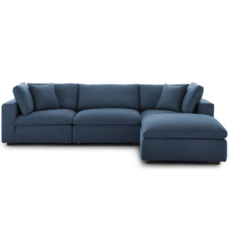 Copper Grove Hrazdan Down-filled 4-piece Sectional Sofa Set
