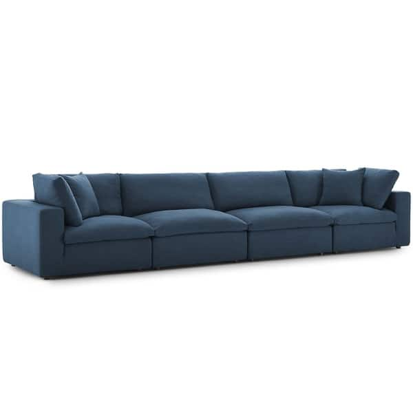 4 piece leather sectional sofa