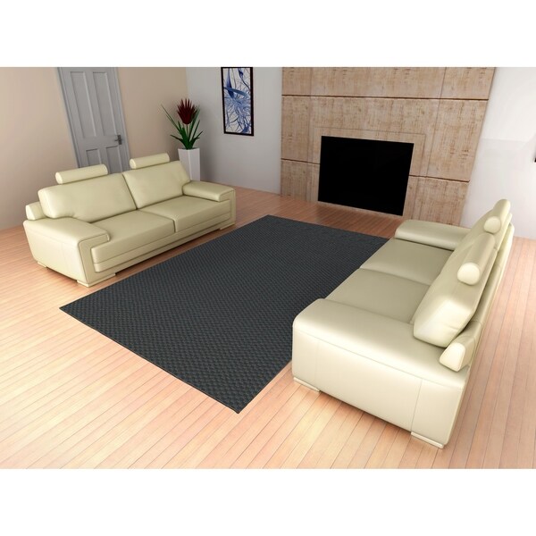 Medallion Cinder Living Room Area Rug