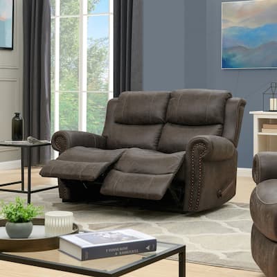 Copper Grove Wels 2-seat Rolled Arm Recliner Loveseat