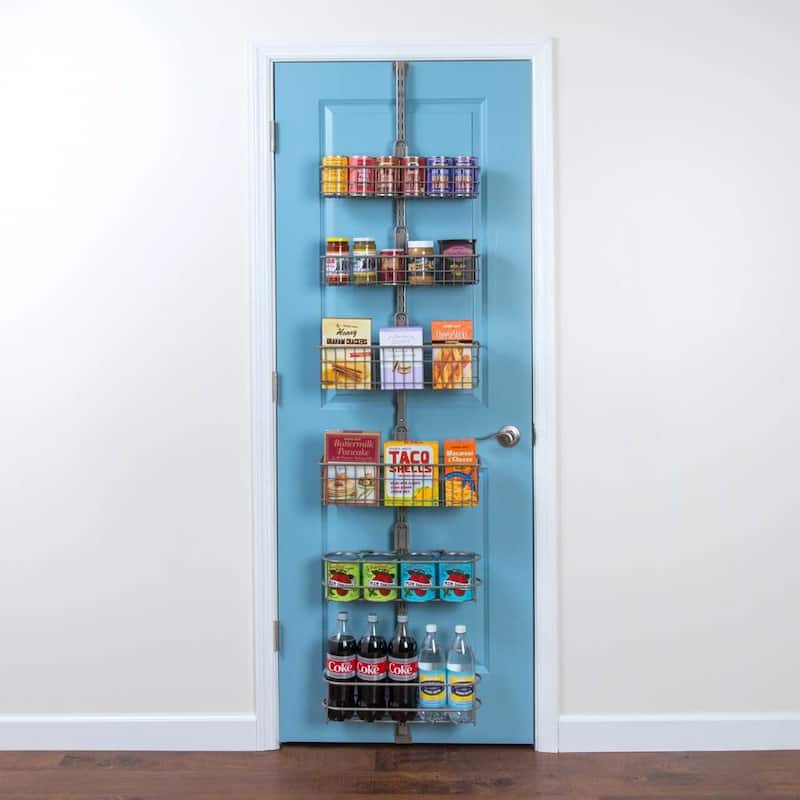 Organized Living Over the Door Pantry Kit - Ultimate - Nickel