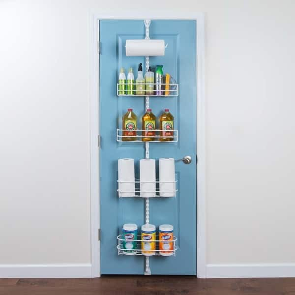 Shop Organized Living Over The Door Pantry Kit Classic White