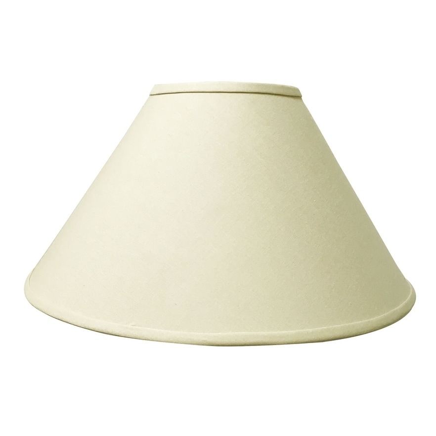 Royal Designs Coolie Empire Hardback Lamp Shade with Wide Trim 