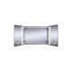 preview thumbnail 4 of 4, Innoci-USA Zeus LED Surface Mount Double Door Lighted Medicine Cabinet - 40"W x 26"H