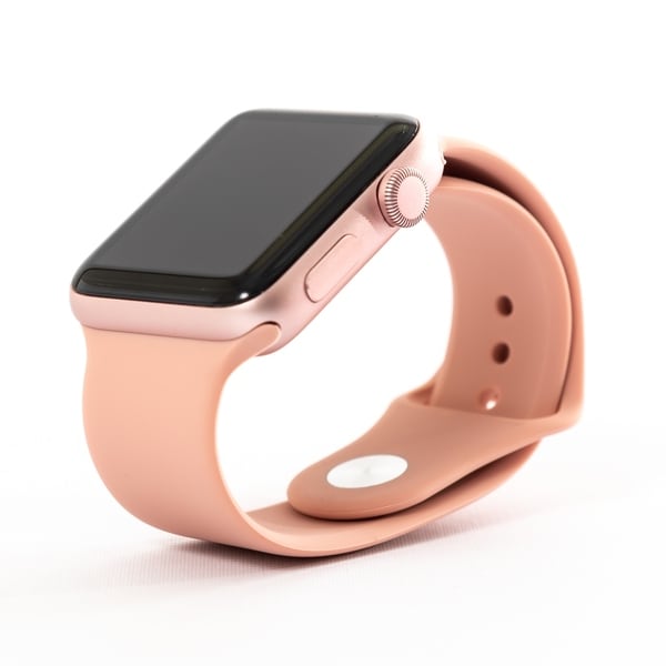 rose gold pink apple watch