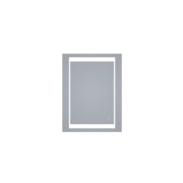 slide 2 of 4, Innoci-USA Atlas LED Surface Mount Single Door Lighted Medicine Cabinet For Vanity Featuring Dual Color and Smart Touch Control N/A