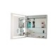 preview thumbnail 3 of 2, Innoci-USA Atlas LED Surface Mount Single Door Lighted Medicine Cabinet For Vanity Featuring Dual Color and Smart Touch Control