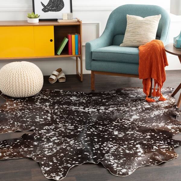 Shop Leonne Hair On Cowhide Rug 5 X 7 On Sale Overstock