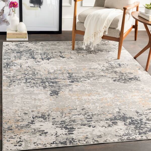 Shop The Gray Barn Singing Prairie Light Grey And Tan Modern Area Rug On Sale Overstock 26637091