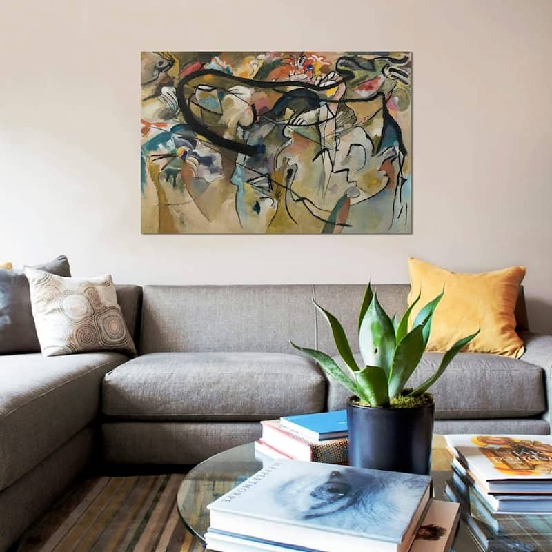iCanvas "Composition V" by Wassily Kandinsky