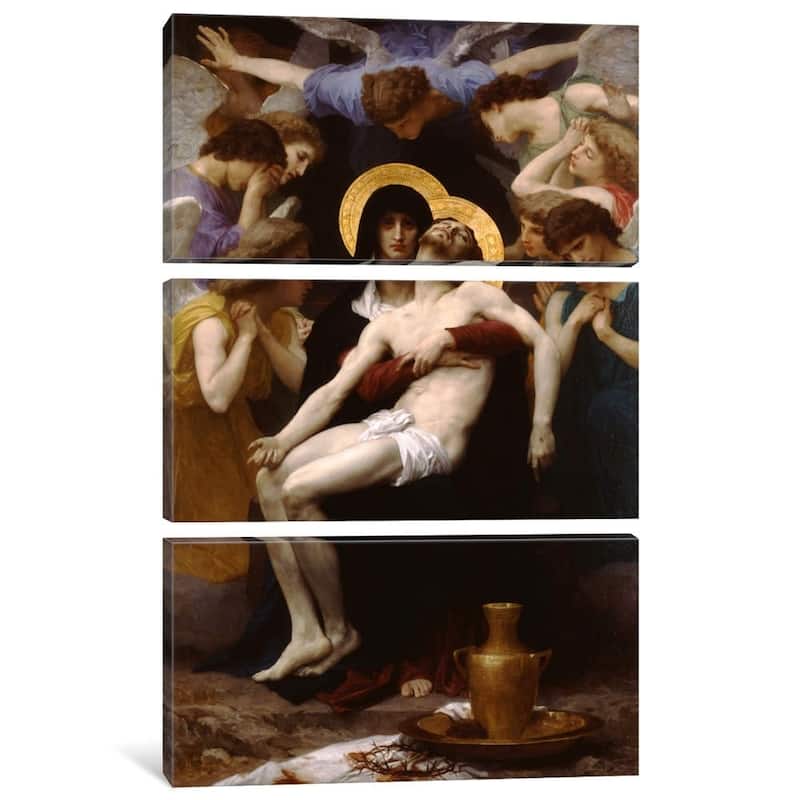 iCanvas "Pieta 1876" by William-Adolphe Bouguereau