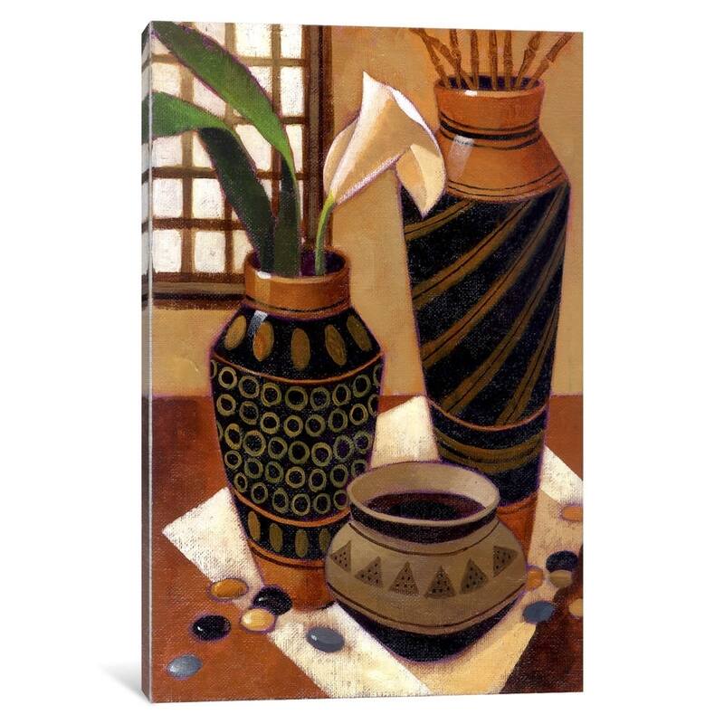 iCanvas "Still Life With African Bowl" by Keith Mallett