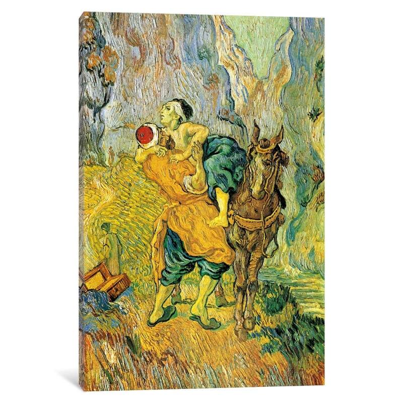 iCanvas "The Good Samaritan" by Vincent van Gogh