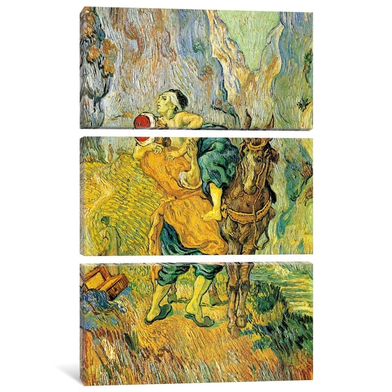 iCanvas "The Good Samaritan" by Vincent van Gogh