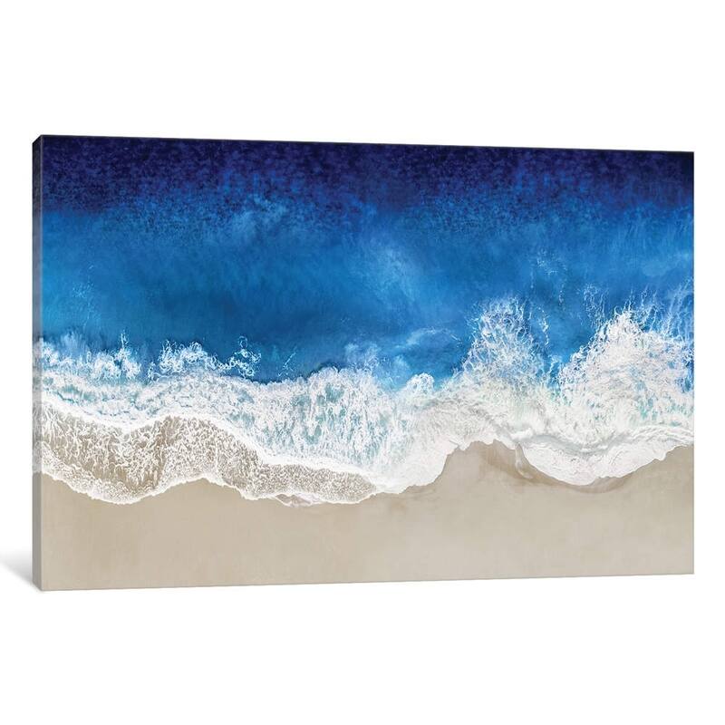 iCanvas "Indigo Waves From Above I" by Maggie Olsen