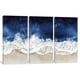 preview thumbnail 3 of 3, iCanvas "Indigo Waves From Above II" by Maggie Olsen