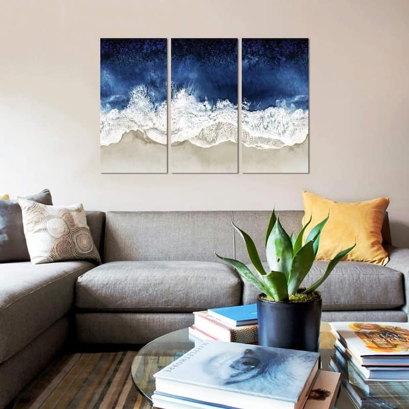 iCanvas "Indigo Waves From Above II" by Maggie Olsen