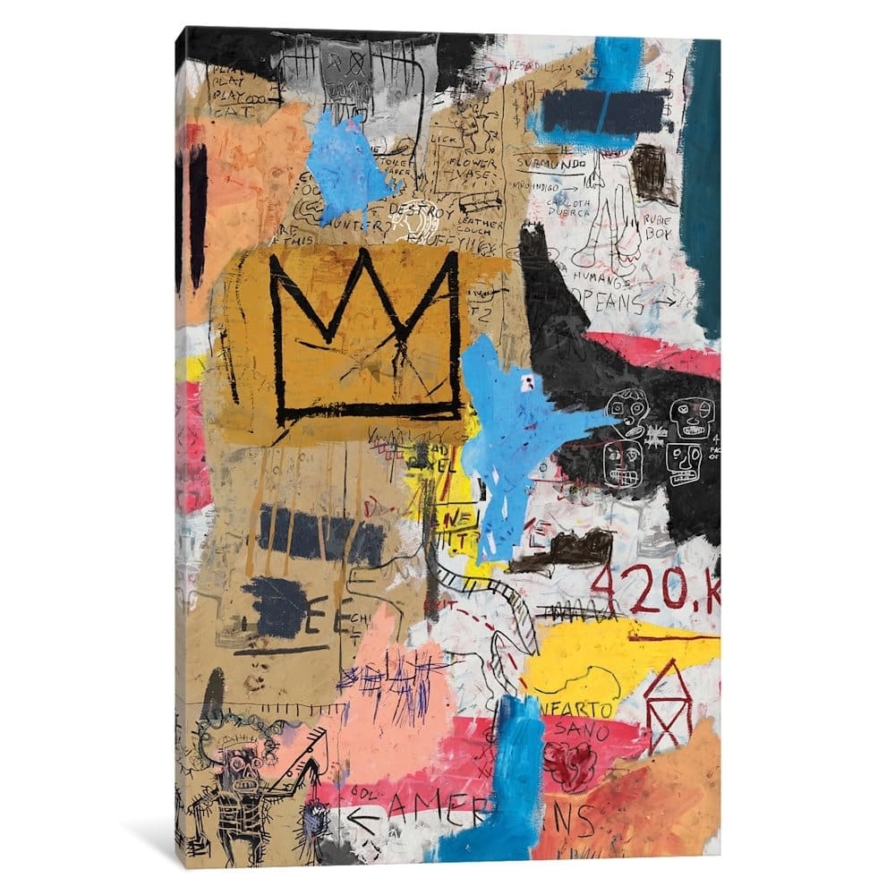 iCanvas "King King" by PinkPankPunk