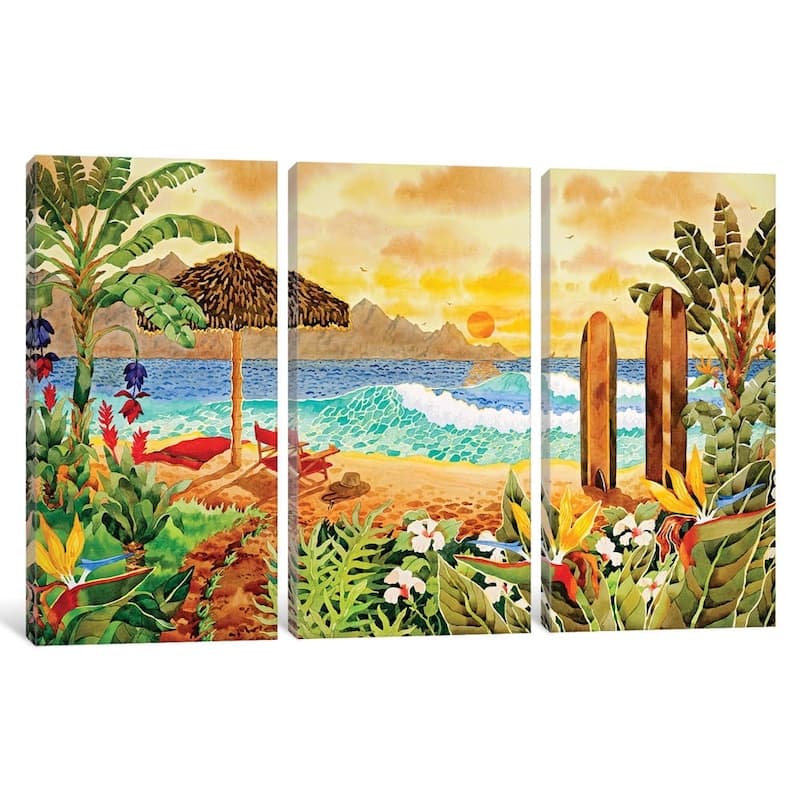 iCanvas "Surfing The Islands" by Robin Wethe Altman