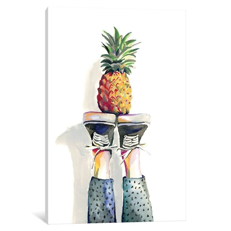 iCanvas "Pineapple" by Heather Perry