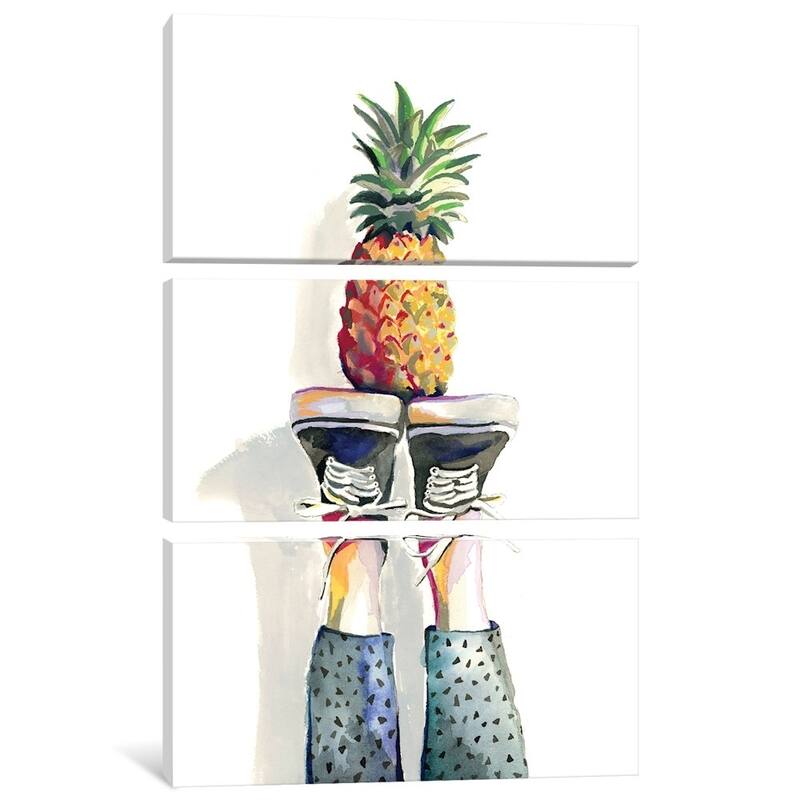 iCanvas "Pineapple" by Heather Perry