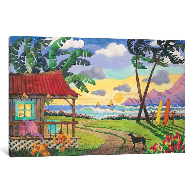 iCanvas "Sunset In Paradise" by Robin Wethe Altman