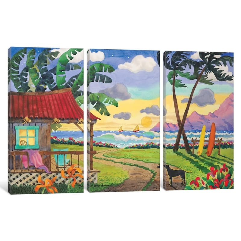 iCanvas "Sunset In Paradise" by Robin Wethe Altman