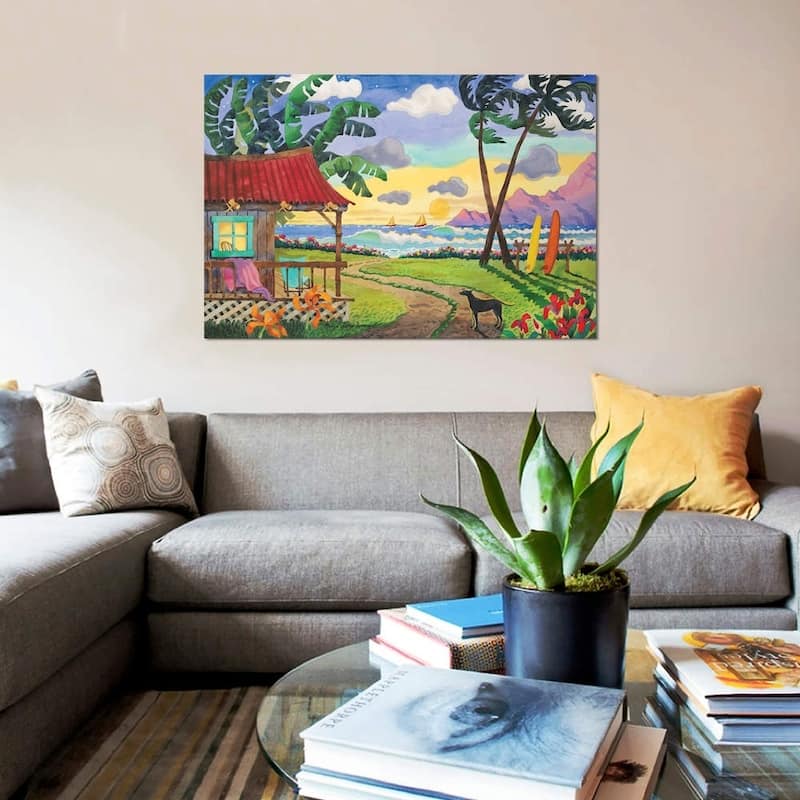 iCanvas "Sunset In Paradise" by Robin Wethe Altman