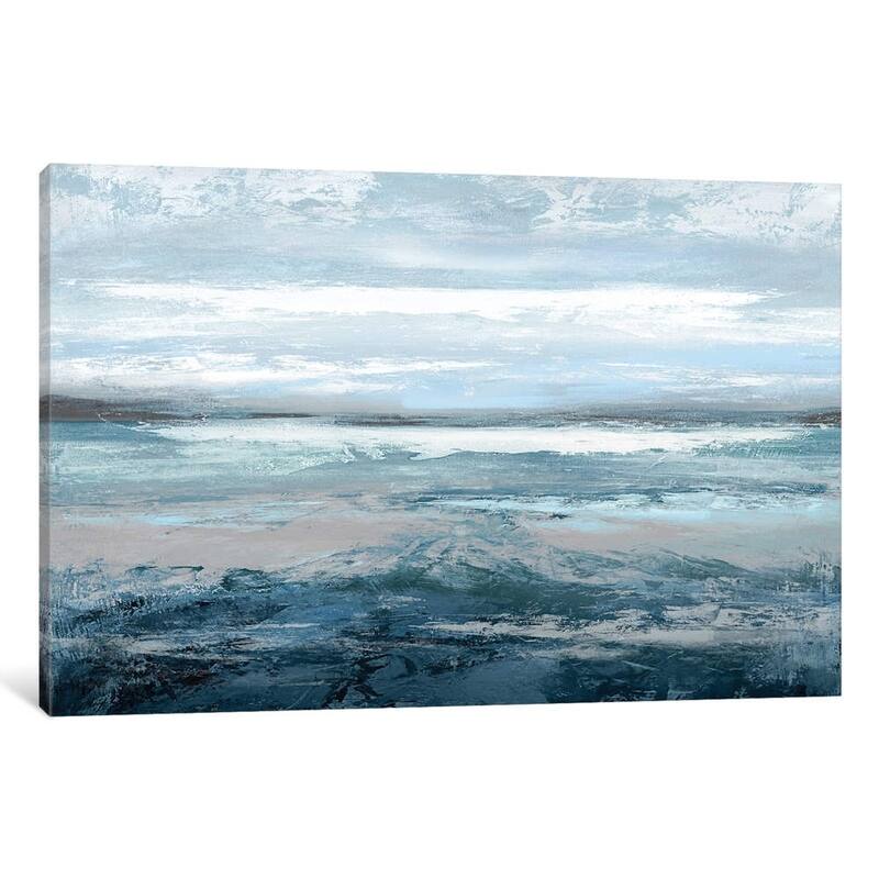 iCanvas "Aqua In Motion" by Jake Messina Canvas Print