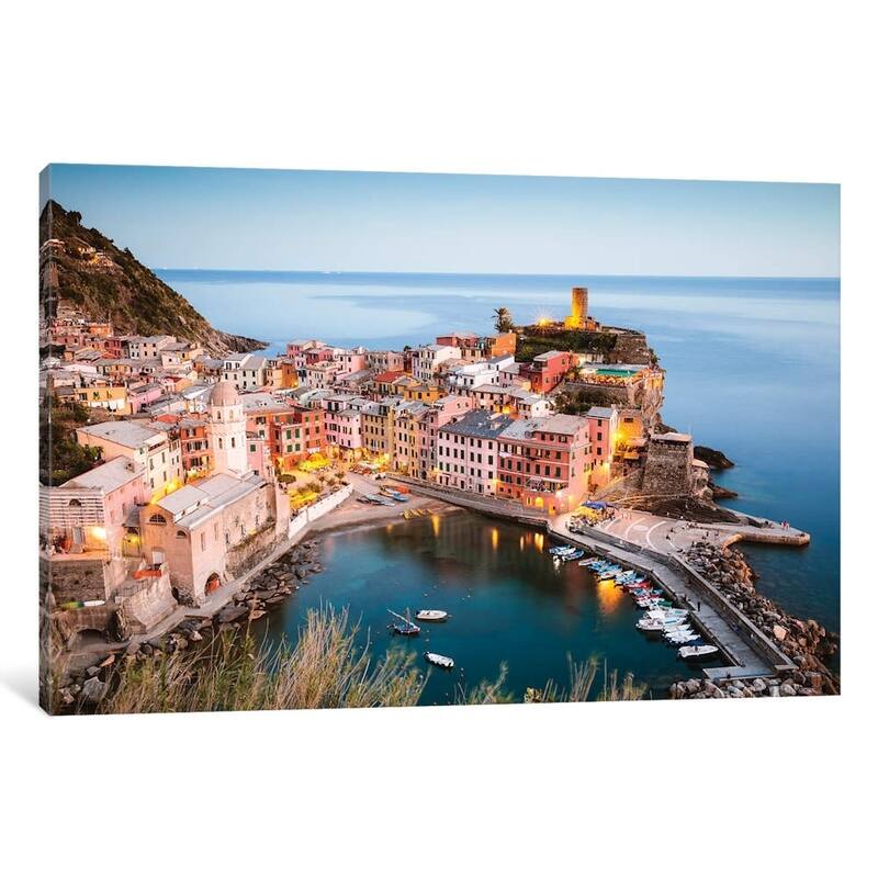 iCanvas "Vernazza, Cinque Terre, Italy III" by Matteo Colombo