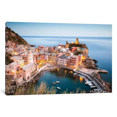 iCanvas "Vernazza, Cinque Terre, Italy III" by Matteo Colombo