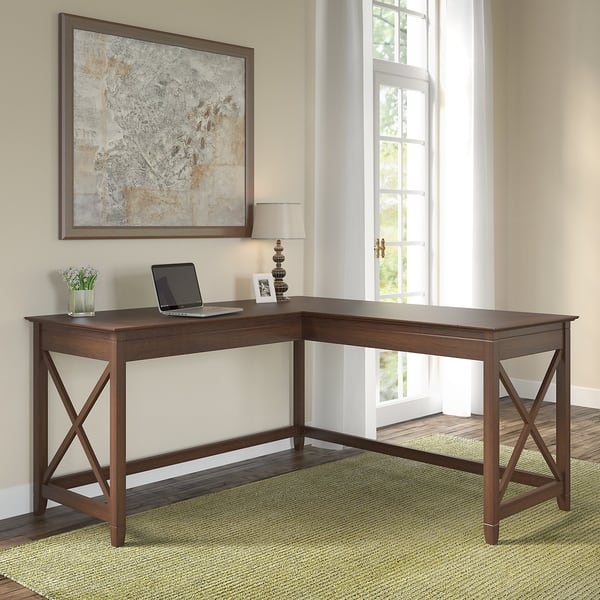 Shop The Gray Barn Hickory Place L Shaped Desk Overstock 26637916